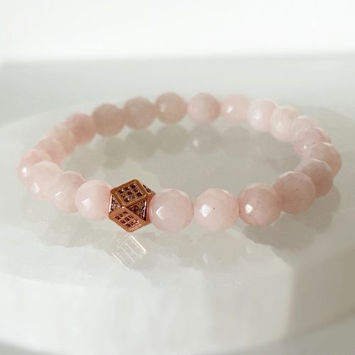 Rose quartz Rosegold