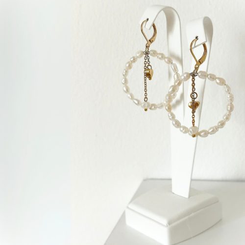 Pearl Hoops